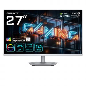 Monitor|GIGABYTE|27  in.|2560 x 1440 pixels|Quad HD|Native aspect ratio 16:9|QD-OLED|Flat|MO27Q2AICEEK