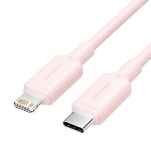 CABLE USB-C TO LIGHTNING/1M PINK LAKPF VENTION CABLE USB-C TO LIGHTNING/1M PINK LAKPF VENTION