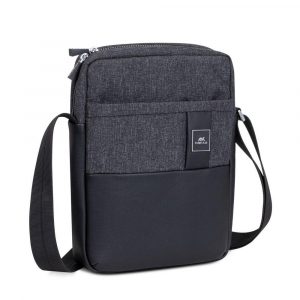 TABLET CASE CROSSBODY 11 in./8811 BLACK MELANGE RIVACASE