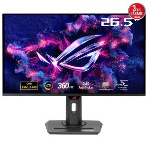LCD Monitor|ASUS|ROG Strix OLED XG27ACDNG|26.5 in.|Gaming|Panel QD-OLED|2560x1440|16:9|360 Hz|0.03 ms|Swivel|Pivot|Height adjustable|90LM0AN0-B01970