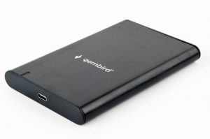 HDD CASE EXT. USB-C 2.5 in./BLACK EE2-U3S-6 GEMBIRD