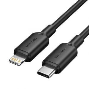 CABLE USB-C TO LIGHTNING/2M BLACK LAKBH VENTION CABLE USB-C TO LIGHTNING/2M BLACK LAKBH VENTION