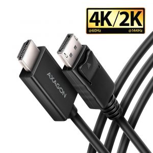 CABLE DP TO HDMI 1.8M/RVD-HI20C2 AXAGON