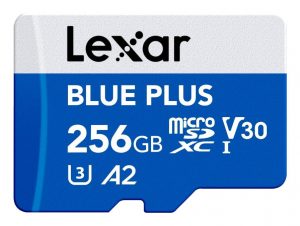 MEMORY MICRO SDXC 256GB UHS-I/W/A LMSBLPL256G-BNANG LEXAR