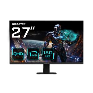 LCD Monitor|GIGABYTE|GS27QA EU|27 in.|Gaming|Panel IPS|2560x1440|16:9|180 ??|1 ms|Colour Black|GS27QAEU