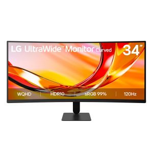 LCD Monitor|LG|34  in.|3440 x 1440 pixels|UltraWide Quad HD|Native aspect ratio 21:9|LCD|Curved|34U601B-B