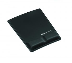 MOUSE PAD WRIST SUPPORT/BLACK 9181201 FELLOWES MOUSE PAD WRIST SUPPORT/BLACK 9181201 FELLOWES