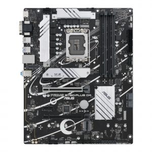 Mainboard|ASUS|Intel B760 Express|LGA1700|ATX|Memory DDR4|Memory slots 4|2xPCI-Express 3.0 1x|1xPCI-Express 4.0 16x|1xPCI-Express 5.0 16x|3xM.2|1x15pin D-sub|1xHDMI|1xDisplayPort|2xUSB 2.0|3xUSB 3.2|1xUSB-C|1xRJ45|3xAudio port|PRIMEB760-PLUSD4 Mainboard|ASUS|Intel B760 Express|LGA1700|ATX|Memory DDR4|Memory slots 4|2xPCI-Express 3.0 1x|1xPCI-Express 4.0 16x|1xPCI-Express 5.0 16x|3xM.2|1x15pin D-sub|1xHDMI|1xDisplayPort|2xUSB 2.0|3xUSB 3.2|1xUSB-C|1xRJ45|3xAudio port|PRIMEB760-PLUSD4