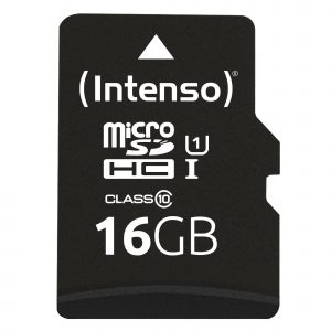 MEMORY MICRO SDHC 16GB UHS-I/W/ADAPTER 3423470 INTENSO MEMORY MICRO SDHC 16GB UHS-I/W/ADAPTER 3423470 INTENSO