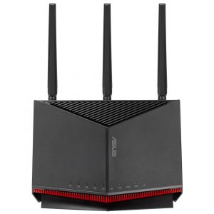 Wireless Router|ASUS|6800 Mbps|Mesh|Wi-Fi 5|Wi-Fi 6|Wi-Fi 6e|Wi-Fi 7|IEEE 802.11a|IEEE 802.11b|IEEE 802.11g|IEEE 802.11n|IEEE 802.11ac|IEEE 802.11ax|USB 2.0|3x2.5GbE|LAN  WAN ports 2|Number of antennas 4|RT-BE86U