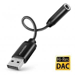 ADAPTER USB-C TO AUDIO 3.5MM/DAC 0.1M ADA-HA AXAGON ADAPTER USB-C TO AUDIO 3.5MM/DAC 0.1M ADA-HA AXAGON