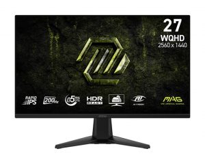 LCD Monitor|MSI|27  in.|2560 x 1440 pixels|Wide Quad HD|Native aspect ratio 16:9|LCD|Flat|MAG275QFE20