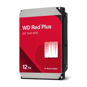 HDD|WESTERN DIGITAL|Red Plus| 12 TB|Serial ATA III|Buffer 512 MB|7200 RPM|3.5  in.|WD120EFGX