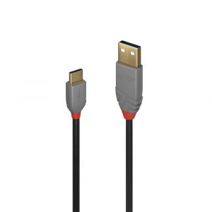 CABLE USB2 C-A 3M/ANTHRA 36888 LINDY CABLE USB2 C-A 3M/ANTHRA 36888 LINDY