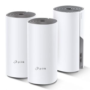 Wireless Router|TP-LINK|Wireless Router|3-pack|1167 Mbps|Mesh|IEEE 802.11ac|LAN WAN ports 2|Number of antennas 2|DECOE4(3-PACK) Wireless Router|TP-LINK|Wireless Router|3-pack|1167 Mbps|Mesh|IEEE 802.11ac|LAN WAN ports 2|Number of antennas 2|DECOE4(3-PACK)