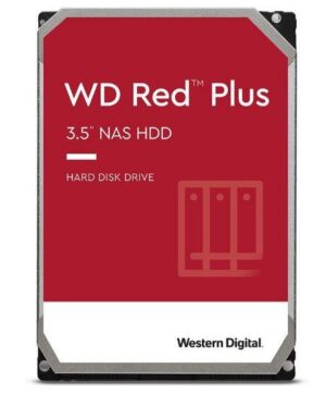 HDD|WESTERN DIGITAL|Red Plus|6TB|SATA|256 MB|5400 rpm|3,5 in.|WD60EFPX