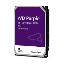 HDD|WESTERN DIGITAL|Purple|8TB|SATA 3.0|256 MB|5640 rpm|3,5 in.|WD85PURZ
