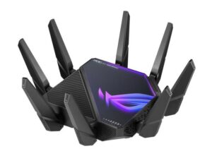 Wireless Router|ASUS|Wireless Router|16000 Mbps|Mesh|Wi-Fi 6|Wi-Fi 6e|USB 2.0|USB 3.2|4x10/100/1000M|1x2.5GbE|LAN  WAN ports 2|Number of antennas 12|GT-AXE16000