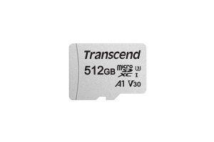 MEMORY MICRO SDXC 512GB W/A/TS512GUSD300S-A TRANSCEND MEMORY MICRO SDXC 512GB W/A/TS512GUSD300S-A TRANSCEND