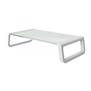 MONITOR ACC STAND MONTA/GLASS WHT 25351 TRUST