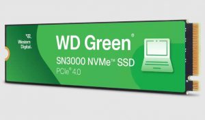 SSD WESTERN DIGITAL Green 1TB M.2 PCIe Gen4 NVMe Write speed 4200 MBytes/sec Read speed 5000 MBytes/sec 2.3mm TBW 150 TB WDS100T4G0E