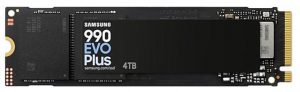 SSD SAMSUNG 990 EVO Plus 4TB M.2 PCIe Gen5 NVMe TLC Write speed 6300 MBytes/sec Read speed 7250 MBytes/sec 2.38mm TBW 2400 TB MZ-V9S4T0BW