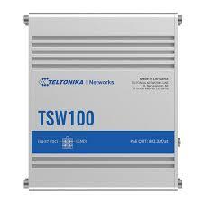 Switch TELTONIKA TSW100 5xRJ45 PoE+ ports 4 120 Watts TSW100