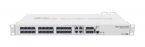 Switch MIKROTIK CRS328-4C-20S-4S+RM Type L2 Rack 1U 4x10/100/1000BASE-T/SFP combo 20xSFP 4xSFP+ 1xRJ45 CRS328-4C-20S-4S+RM