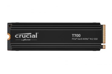 SSD CRUCIAL T700 1TB M.2 PCIe Gen5 NVMe TLC Write speed 9500 MBytes/sec Read speed 11700 MBytes/sec TBW 600 TB CT1000T700SSD5