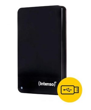 External HDD INTENSO 2TB USB 3.2 Colour Black 6023890 External HDD INTENSO 2TB USB 3.2 Colour Black 6023890