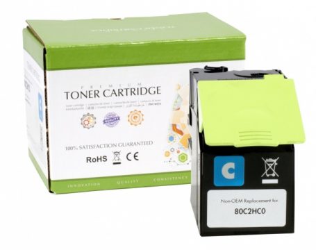 Compatible Static-Control Lexmark 802HC (80C2HC0), Cyan, 3000 p. Compatible Static-Control Lexmark 802HC (80C2HC0), Cyan, 3000 p.