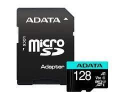MEMORY MICRO SDXC 128GB W/AD./AUSDX128GUI3V30SA2-RA1 ADATA MEMORY MICRO SDXC 128GB W/AD./AUSDX128GUI3V30SA2-RA1 ADATA