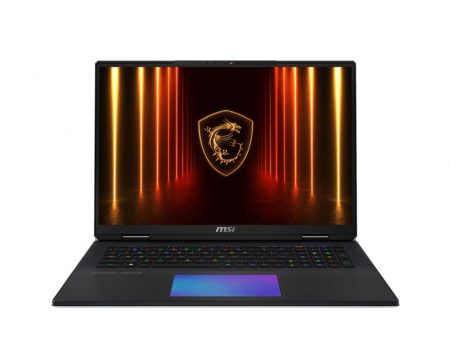 Notebook MSI Titan 18 HX AI A2XWJG CPU  Core Ultra U9-285HX 2800 MHz 18 in. 3840x2400 RAM 64GB DDR5 6400 MHz SSD 6TB NVIDIA GeForce RTX 5090 24GB ENG Card Reader SD Express Windows 11 Pro Black 3.6 kg TITAN18HXAIA2XWJG-492NL