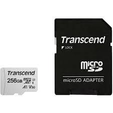 MEMORY MICRO SDXC 256GB W/ADAP/C10 TS256GUSD300S-A TRANSCEND MEMORY MICRO SDXC 256GB W/ADAP/C10 TS256GUSD300S-A TRANSCEND