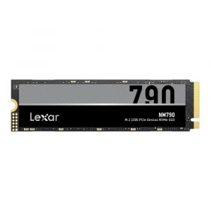 SSD LEXAR NM790 1TB M.2 PCIe Gen4 NVMe Write speed 6500 MBytes/sec Read speed 7400 MBytes/sec 2.45mm TBW 1000 TB MTBF 1500000 hours LNM790X001T-RNNNG