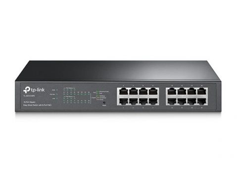 Switch TP-LINK Desktop/pedestal 16x10Base-T / 100Base-TX / 1000Base-T PoE+ ports 8 TL-SG1016PE