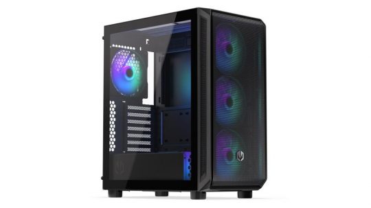 Case ENDORFY Arx 500 ARGB MidiTower Case product features Transparent panel Not included ATX MicroATX MiniITX Colour Black EY2A011