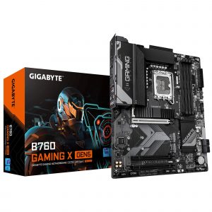 Mainboard GIGABYTE Intel B760 Express LGA1700 ATX Memory DDR5 Memory slots 4 B760GAMINGXGEN5