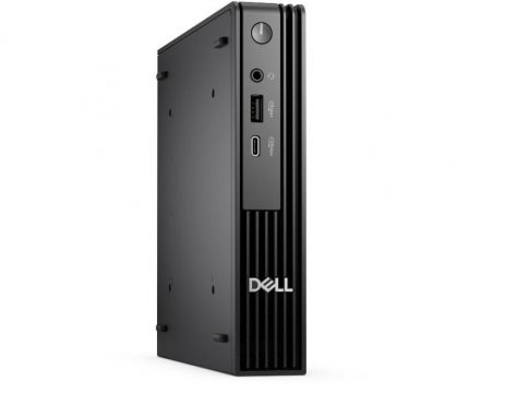 PC DELL Pro Micro QCM1250 Business Desktop CPU Core i7 i7-14700T 1300 MHz CPU features vPro RAM 8GB DDR5 5600 MHz SSD 512GB Windows 11 Pro BTO009_QCM1250_EMEA_NKB
