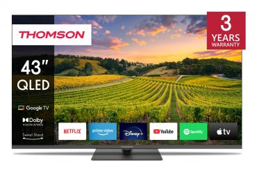 TV Set THOMSON 43 in. 4K/Smart QLED 3840x2160 Bluetooth Google TV 43QG5C14