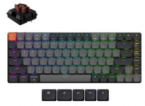 KEYBOARD WRL K3 RGB/BLACK K3X-B3 KEYCHRON