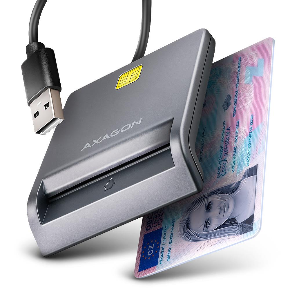 CARD READER FLAT SMARTCARD/ID/USB2.0 1