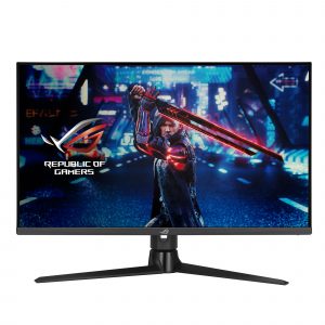 LCD Monitor ASUS 32 in. Gaming/4K Panel IPS 3840x2160 16:9 160Hz Matte 1 ms Swivel Height adjustable Tilt Colour Black 90LM08B0-B01170