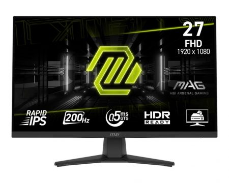 LCD Monitor MSI MAG 272F 27" Gaming Matte Panel IPS 1920x1080 16:9 200Hz 0.5 ms Colour Black MAG272F
