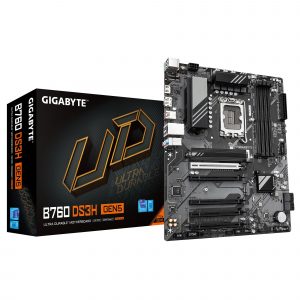 Mainboard GIGABYTE Intel B760 Express LGA1700 ATX Memory DDR5 Memory slots 4 B760DS3HGEN5