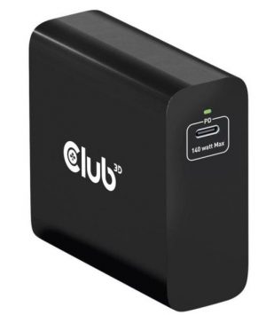 MOBILE TRAVEL CHARGER USB-C/140W GAN CAC-1914EU CLUB3D