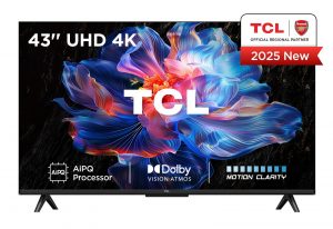 TV Set TCL 43  in. 4K Ultra HD 3840 x 2160 pixels Flat 16:9 DLED 43V6C