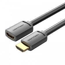CABLE HDMI MALE/FEMALE 4K/0.5M BLACK AHCBD VENTION