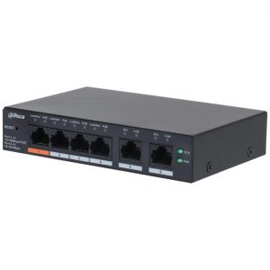 Switch DAHUA DH-CS4006-4ET2ET-60 Type L2 PoE ports 4 60 Watts CS4006-4ET2ET-60