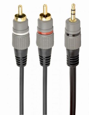 CABLE AUDIO 3.5MM TO 2RCA 1.5M/GOLD CCA-352-1.5M GEMBIRD CABLE AUDIO 3.5MM TO 2RCA 1.5M/GOLD CCA-352-1.5M GEMBIRD